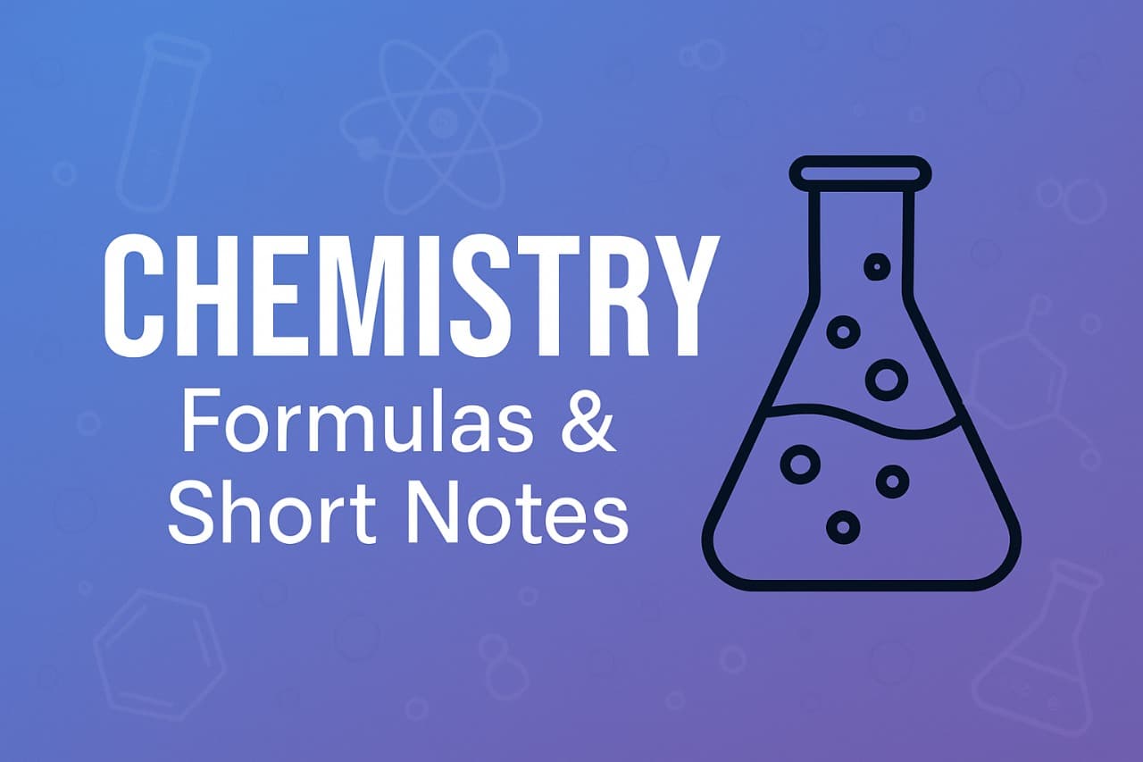 CHEMISTRY HANDBOOK BY SKC